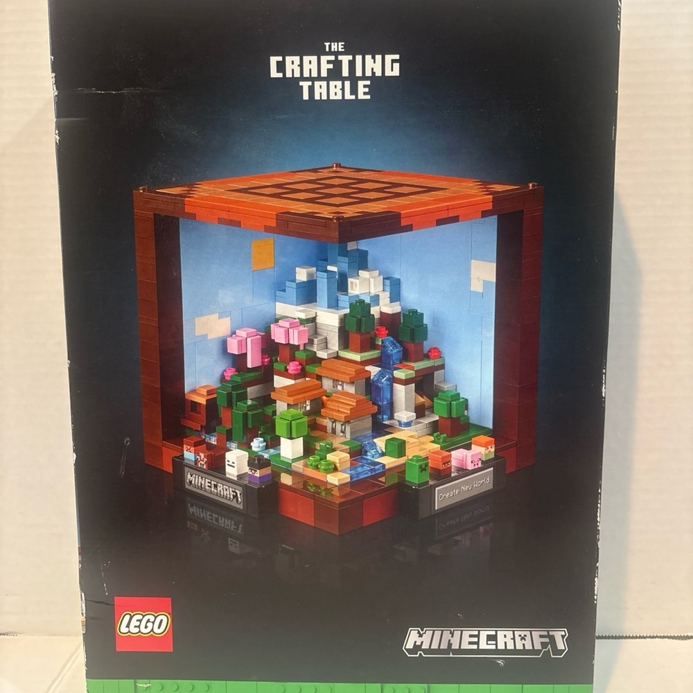 LEGO Minecraft 21265 The Crafting Table 1195pcs 18+ Anniversary Set Brand New
